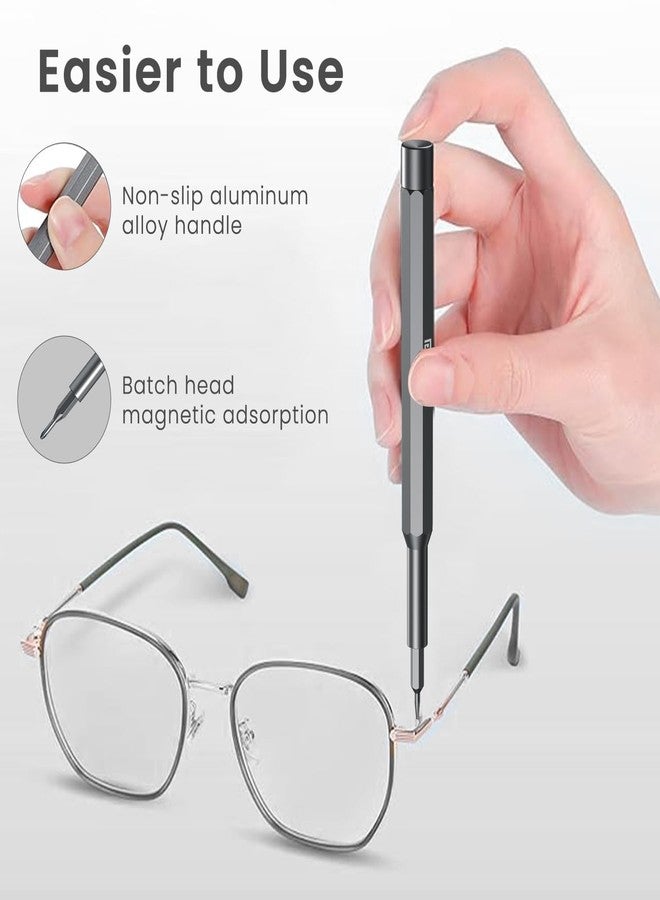 بورترونيكس علبة رؤوس مفكات بورترونيكس، طقم مفكات 24 في 1، طقم أدوات صغير الحجم ومتين وسهل الحمل مع حامل رؤوس مغناطيسي، مثالي لإصلاحات المنزل والسيارات (أسود) - Image 5